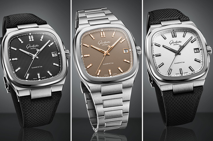 GLASHÜTTE ORIGINAL - 格拉蘇蒂原創重塑七零年代方錶:39毫米新尺寸全面升級Calibre 36