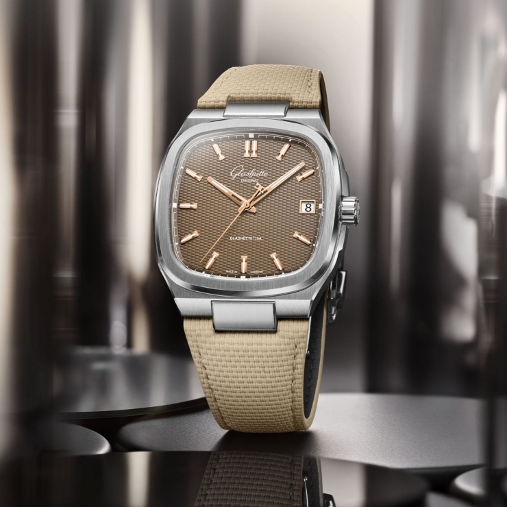 GLASHÜTTE ORIGINAL - 格拉蘇蒂原創重塑七零年代方錶:39毫米新尺寸全面升級Calibre 36
