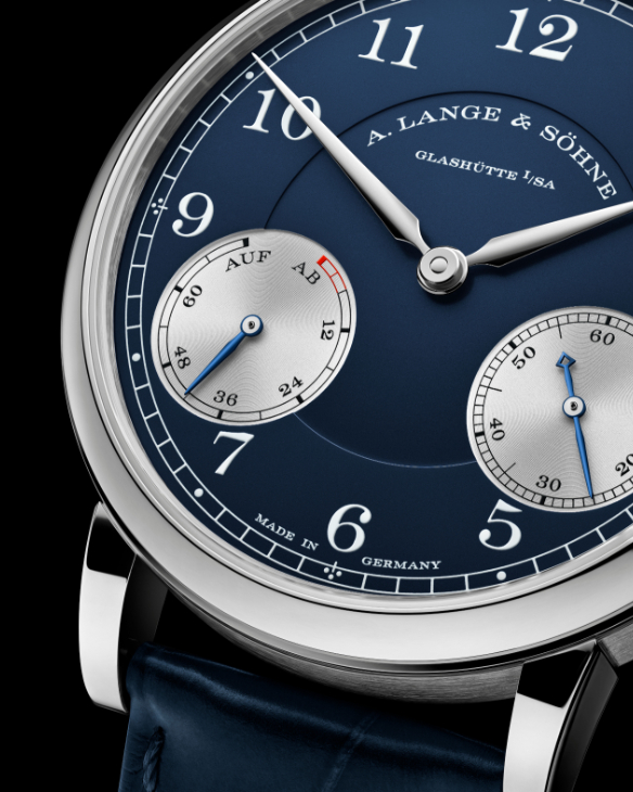 A. LANGE & SÖHNE - 1815 - 244.037 - 朗格1815 UP/DOWN限量版，37.5mm藍色熊貓面更對味
