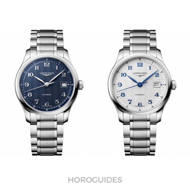 LONGINES - MASTER - L2.950.4.93.2 - 經典麥穗紋全面進化！LONGINES Master系列三針日期錶四尺寸登場