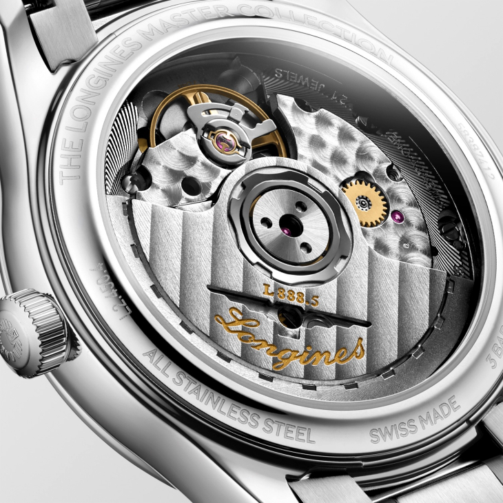 LONGINES - MASTER - L2.950.4.93.2 - 經典麥穗紋全面進化！LONGINES Master系列三針日期錶四尺寸登場