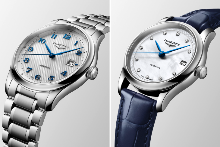 LONGINES - MASTER - L2.950.4.93.2 - 經典麥穗紋全面進化！LONGINES Master系列三針日期錶四尺寸登場