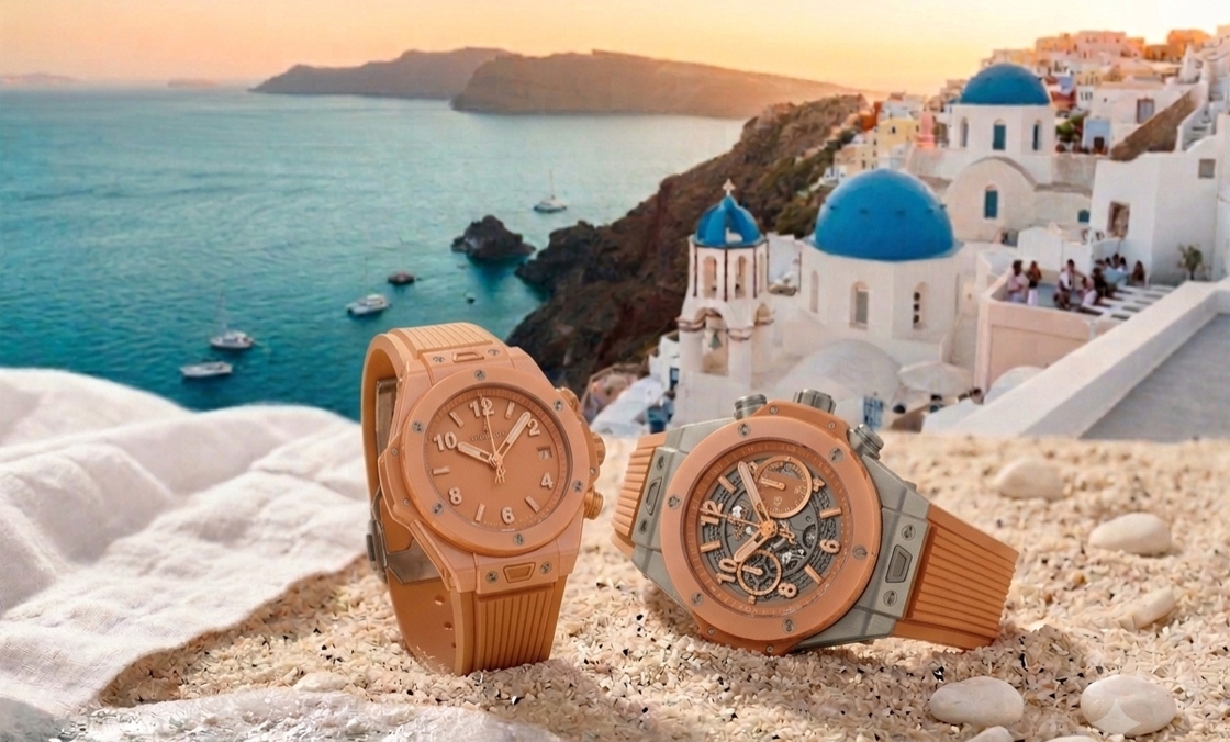 HUBLOT - BIG BANG - 捕捉愛琴海日落時刻的顏色，Hublot Big Bang暮光橙系列腕錶