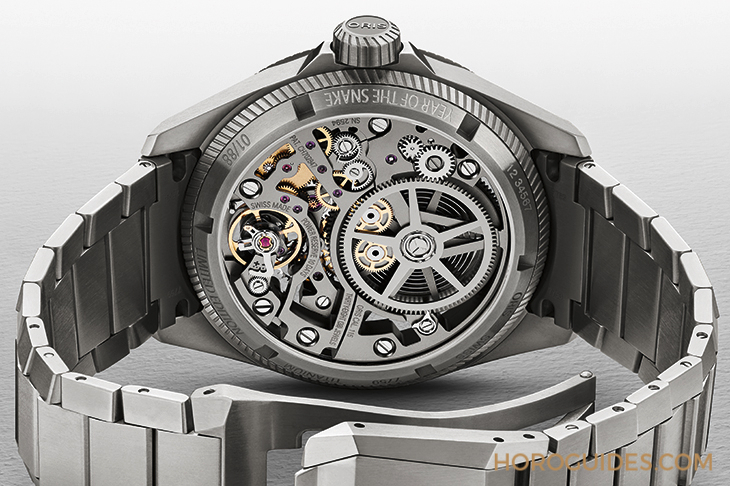 ORIS - PROPILOT - 01 115 7759 7117-Set - 蛇信指針、10日動力，Oris推出歷來首只生肖錶：ProPilot蛇年限量腕錶