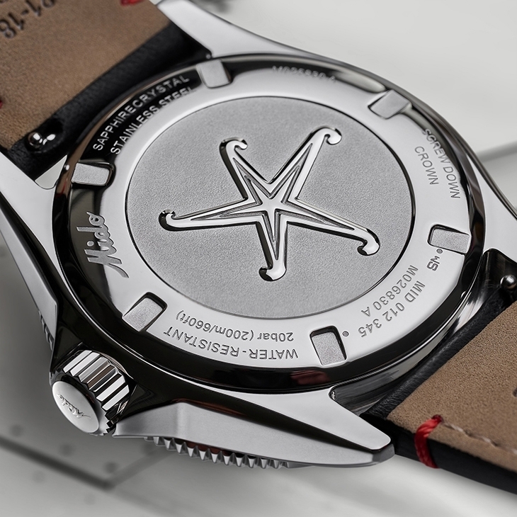 MIDO - OCEAN STAR - M026.830.16.030.00 - MIDO全新Ocean Star Worldtimer腕錶，鮮明復古設計，致敬熱愛世界的你