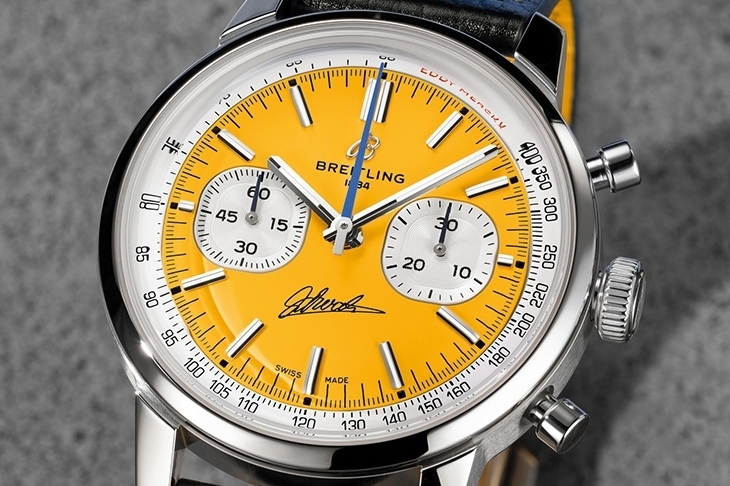 BREITLING - TOP TIME - AB01762C1I1X1 - 百年靈 Top Time B01 Eddy Merckx 限量版：向自行車傳奇致敬