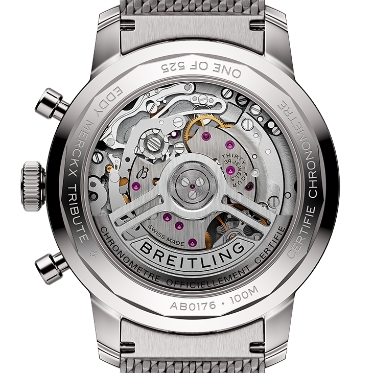 BREITLING - TOP TIME - AB01762C1I1X1 - 百年靈 Top Time B01 Eddy Merckx 限量版：向自行車傳奇致敬