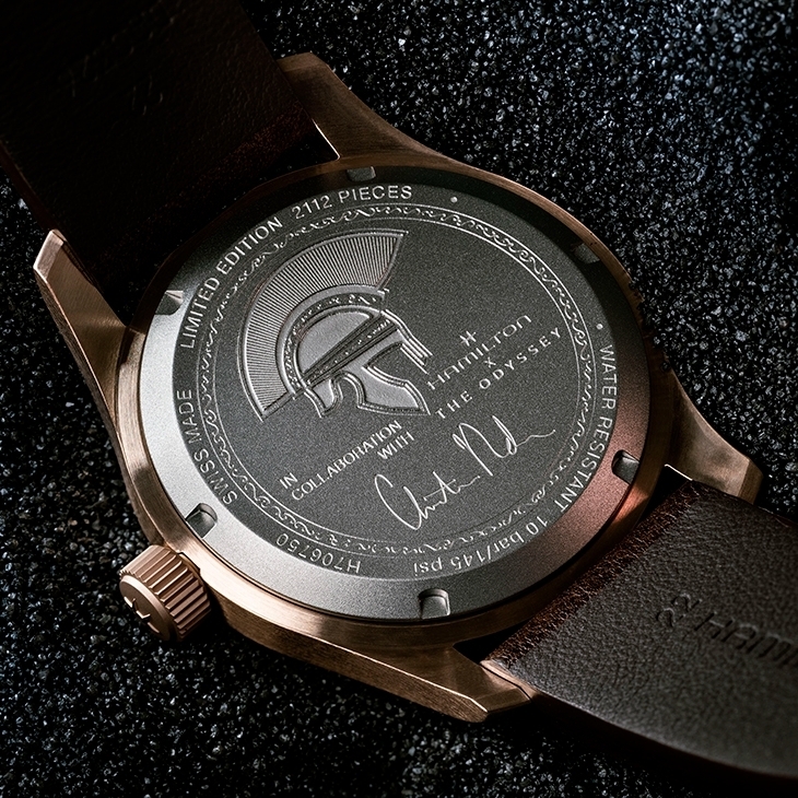 HAMILTON - KHAKI FIELD - H70675530 - 諾蘭《奧德賽》化作青銅腕錶:漢米爾頓限量新作登場