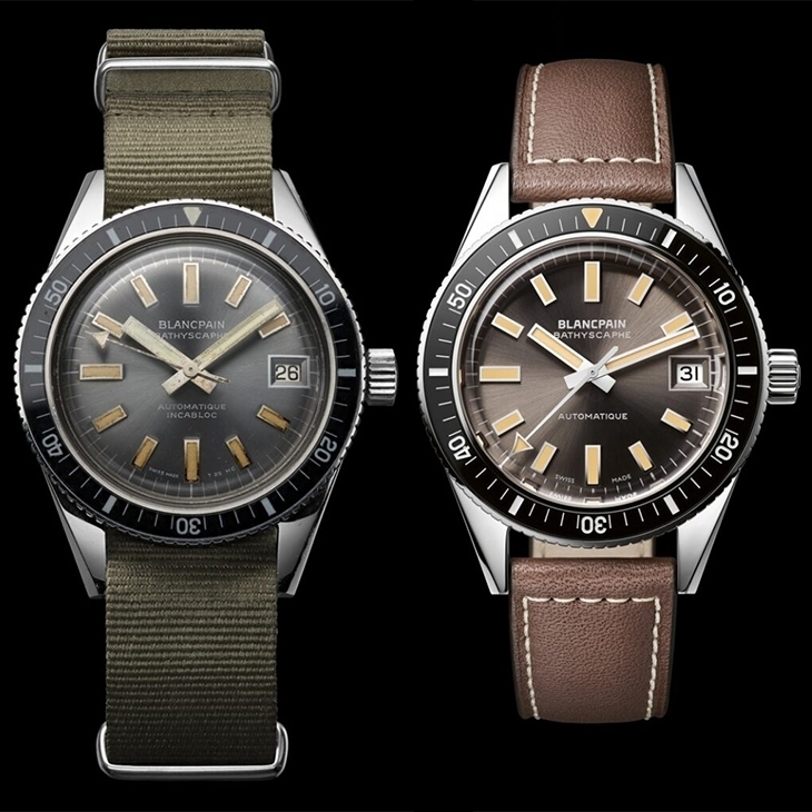BLANCPAIN - FIFTY FATHOMS - 5903 1110 063A - 寶珀 Bathyscaphe 七十週年限量版:37.4毫米重現1968年經典比例