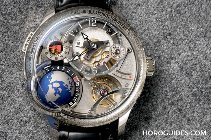 GREUBEL FORSEY - GMT - （Earth） - 世界時區怎麼看？GF GMT Earth直接做出一顆地球！