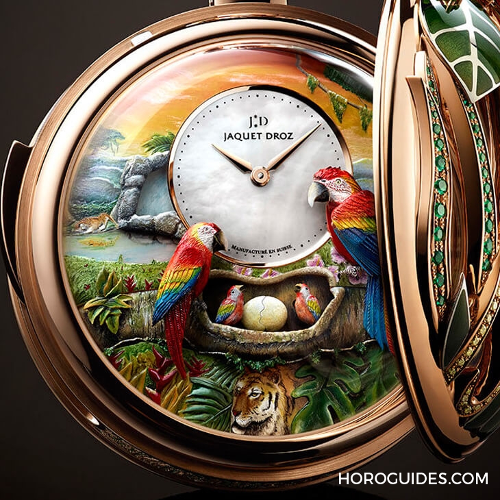 JAQUET DROZ - 藝術工坊 - J031033200 - 價值100萬美金的懷錶有多厲害？JAQUET DROZ週年大作