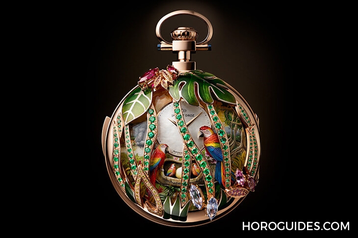 JAQUET DROZ - 藝術工坊 - J031033200 - 價值100萬美金的懷錶有多厲害？JAQUET DROZ週年大作