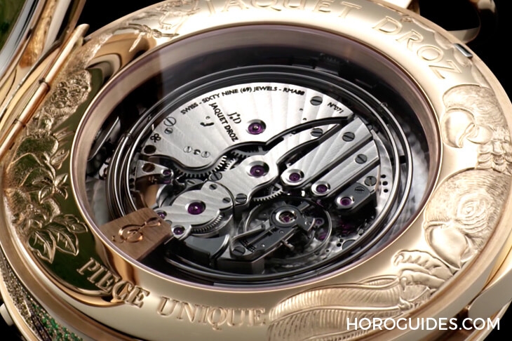 JAQUET DROZ - 藝術工坊 - J031033200 - 價值100萬美金的懷錶有多厲害？JAQUET DROZ週年大作