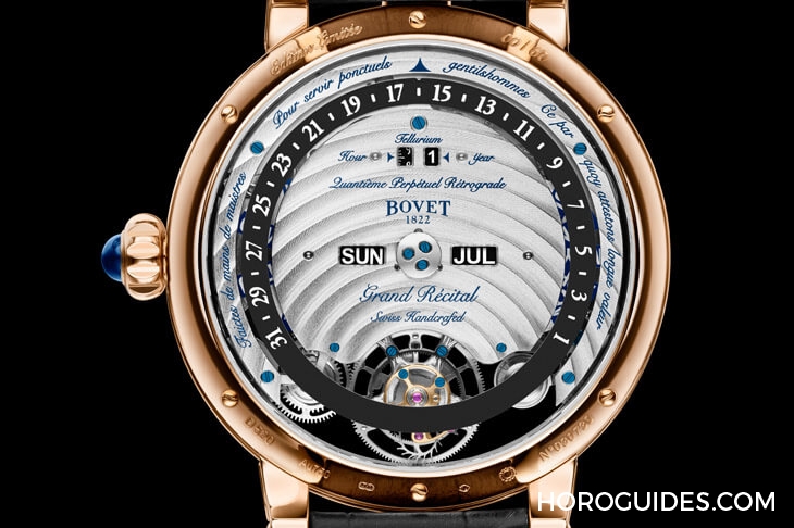 BOVET - DIMIER - R220001 - 2018日內瓦鐘錶大賞最大獎獎落BOVET超複雜天文錶：九天動力飛行陀飛輪