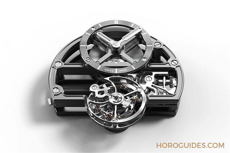 BELL & ROSS - INSTRUMENTS - BRX1-SKTB-SAPHIR - 披上藍寶石水晶外衣，蓋不住柏萊士的玻璃芯