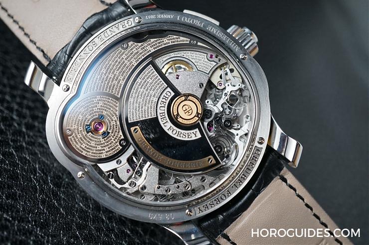 GREUBEL FORSEY - GRANDE SONNERIE - P048 - 2018日內瓦鐘錶大賞最佳機械創意腕錶大獎-GREUBEL FORSEY首款大自鳴