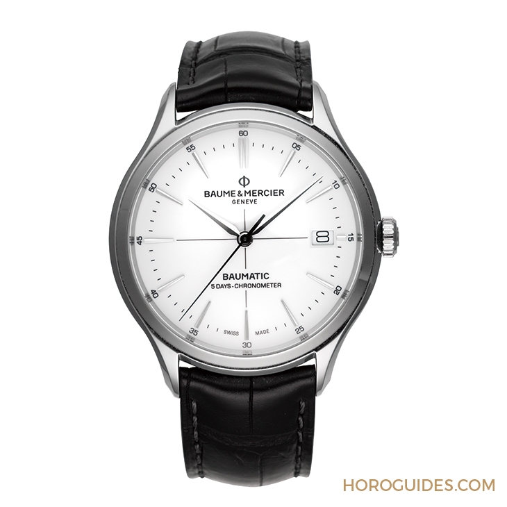 Baume & Mercier - Clifton - M0A10436 - 名士自製矽擒縱機芯Baumatic™,高性價比人氣之選!