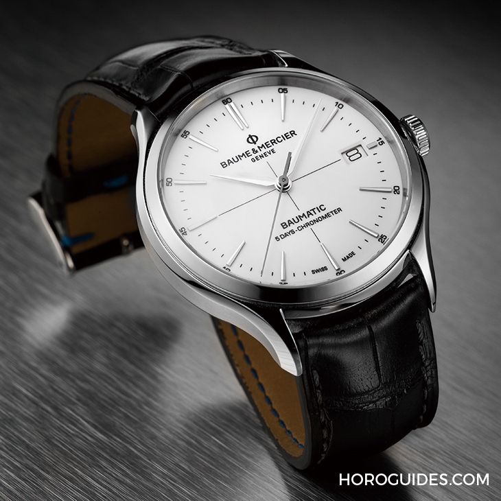 Baume & Mercier - Clifton - M0A10436 - 名士自製矽擒縱機芯Baumatic™,高性價比人氣之選!