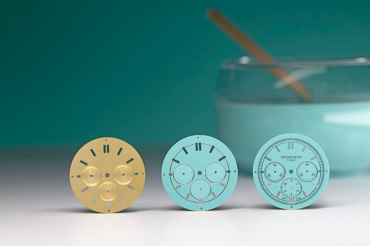 TIFFANY & Co. - ATLAS™ - 75450125 - 真正的Tiffany Blue錶盤！Tiffany Timer鉑金計時腕錶正式登場