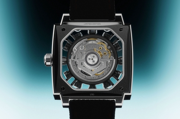 TAG HEUER - MONACO - WBW2180.FT8133 - 方形賽車錶傳奇再進化！TAG Heuer Monaco Speed 12 以翻轉跳時點燃機械激情 