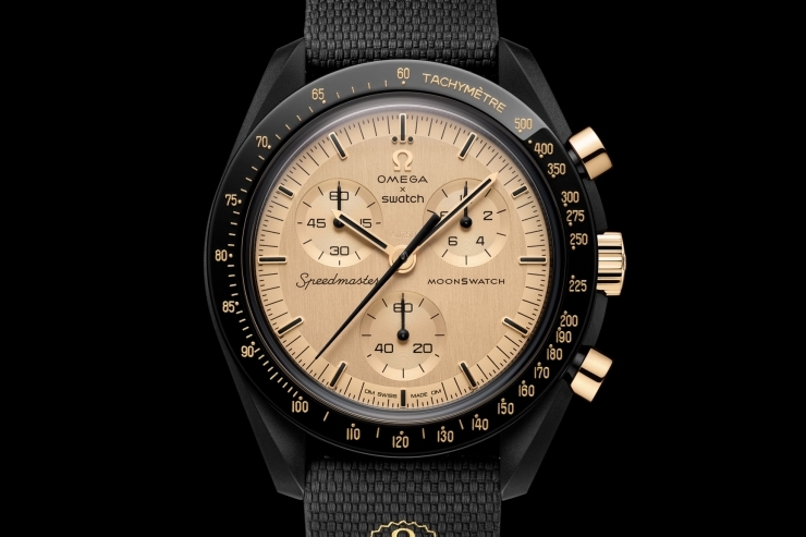 SWATCH - BIOCERAMIC - SSX01B700 - 黑金MoonSwatch 1969限量版登場! 11克黃金、全球限量1,969只與購買方式一次看