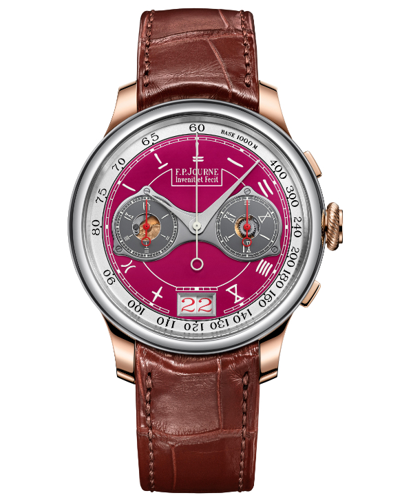 F.P.JOURNE - FONDATION PRINCE ALBERT II - CHRONOGRAPHE FONDATION PRINCE ALBERT II DE MONACO PIECE UNIQUE - 少了飛返，為何更值得關注？F.P. Journe全新慈善孤品計時碼錶