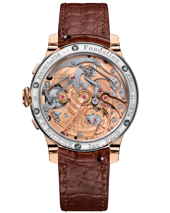 F.P.JOURNE - FONDATION PRINCE ALBERT II - CHRONOGRAPHE FONDATION PRINCE ALBERT II DE MONACO PIECE UNIQUE - 少了飛返，為何更值得關注？F.P. Journe全新慈善孤品計時碼錶
