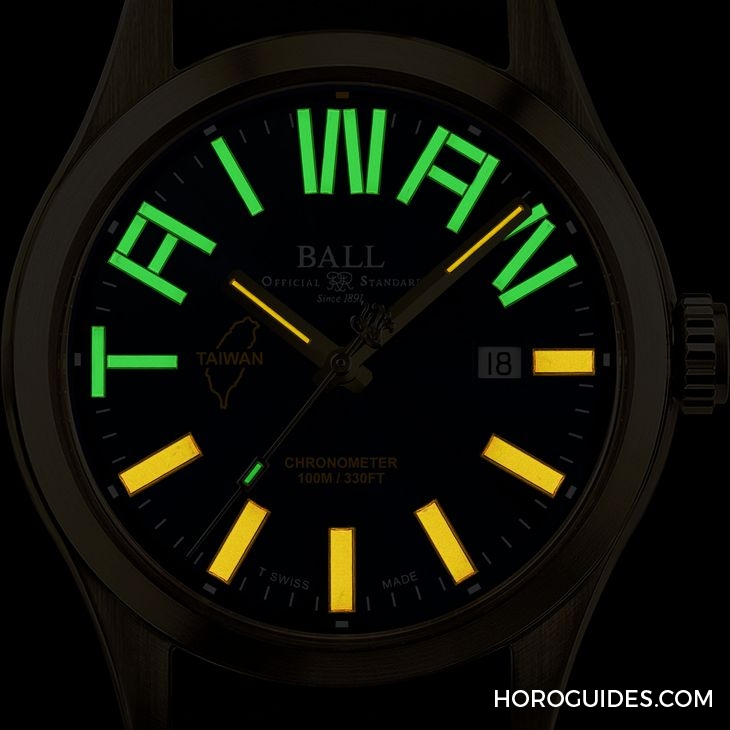 BALL WATCH - ENGINEER III - ND2186C-L3C-BE - 鐵道迷注意! 波爾錶 Engineer III 台灣騰雲號火車130周年紀念腕錶