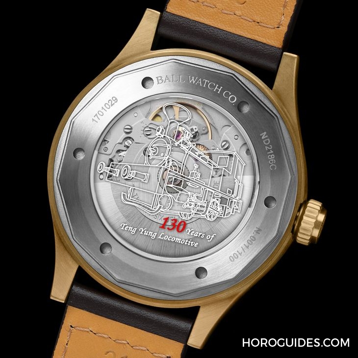 BALL WATCH - ENGINEER III - ND2186C-L3C-BE - 鐵道迷注意! 波爾錶 Engineer III 台灣騰雲號火車130周年紀念腕錶