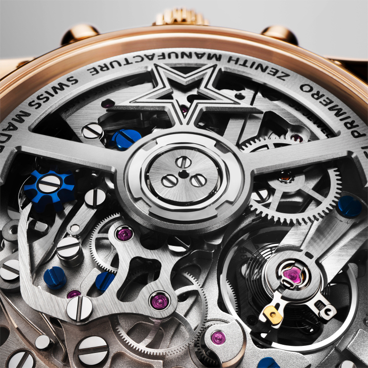 ZENITH - CHRONOMASTER - 03.3130.3600/01.M3130 - 透視精準的律動 ZENITH CHRONOMASTER Sport 鏤空運動腕錶