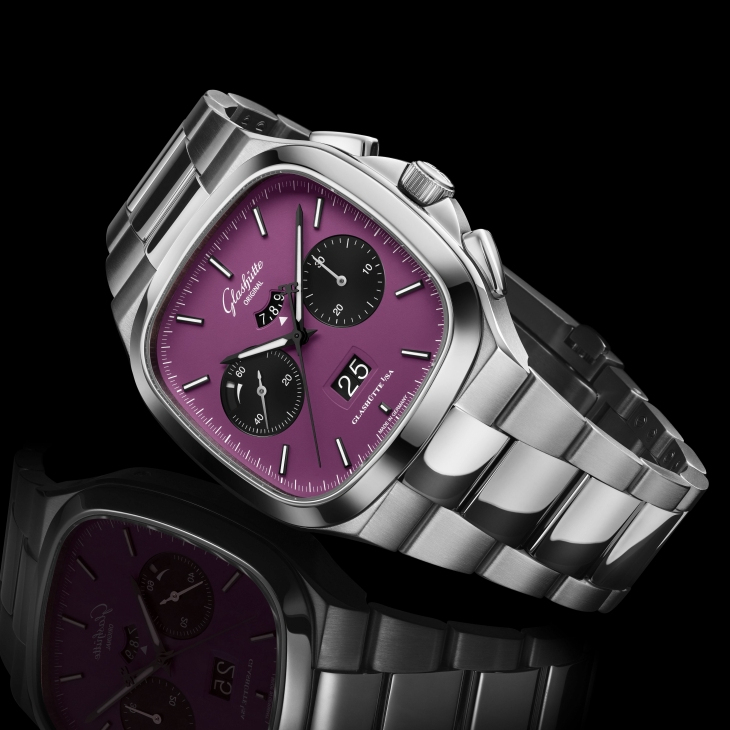 GLASHÜTTE ORIGINAL - Vintage - 1-37-02-20-02-70 - 德國製錶玩色新作! 格拉蘇蒂原創推出七零年代大日曆計時腕錶限量版