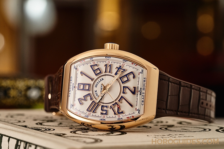 FRANCK MULLER - VANGUARD - V 45 CH 5N BL - FRANCK MULLER Vanguard Crazy Hours 沒有最狂，只有更狂！