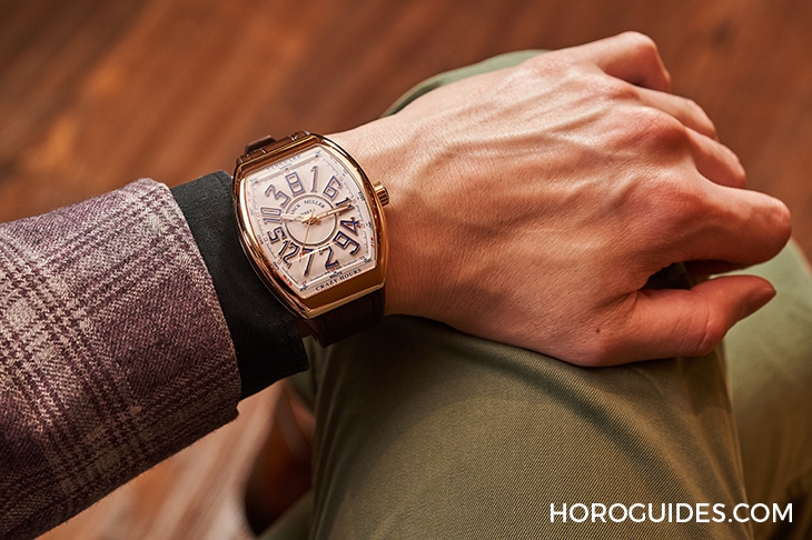 FRANCK MULLER - VANGUARD - V 45 CH 5N BL - FRANCK MULLER Vanguard Crazy Hours 沒有最狂，只有更狂！