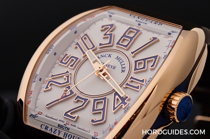 FRANCK MULLER - VANGUARD - V 45 CH 5N BL - FRANCK MULLER Vanguard Crazy Hours 沒有最狂，只有更狂！