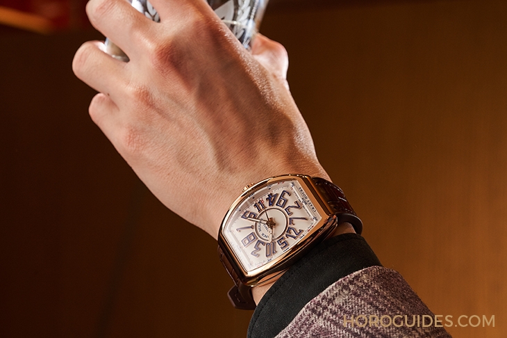 FRANCK MULLER - VANGUARD - V 45 CH 5N BL - FRANCK MULLER Vanguard Crazy Hours 沒有最狂，只有更狂！