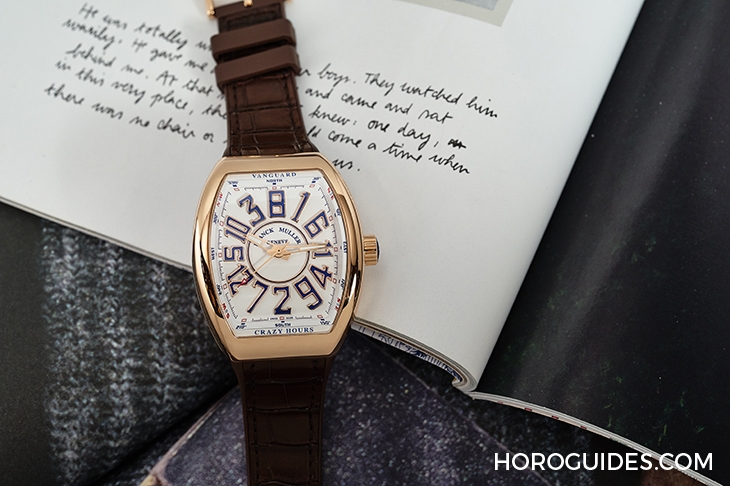 FRANCK MULLER - VANGUARD - V 45 CH 5N BL - FRANCK MULLER Vanguard Crazy Hours 沒有最狂，只有更狂！