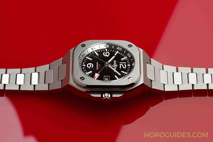 BELL & ROSS - INSTRUMENTS - BR05G-BL-ST/SST - 都會菁英的理想旅伴|BELL & ROSS BR 05 GMT