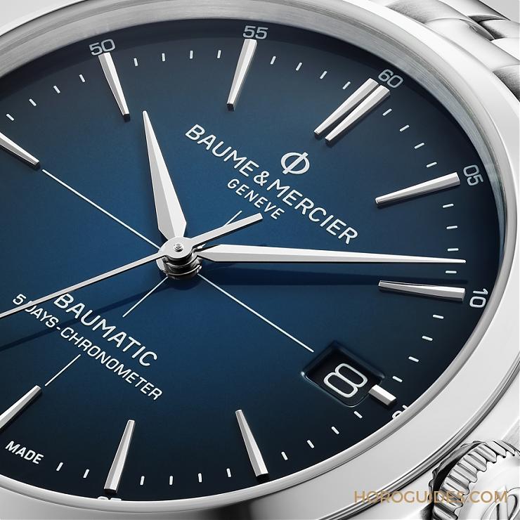 Baume & Mercier - Clifton - M0A10467 - 為男士而生的優雅：名士克里頓Baumatic腕錶