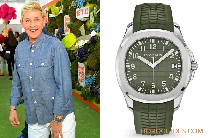 PATEK PHILIPPE - 【名人錶盒】獨鍾運動錶！Ellen DeGeneres和他那些令人趨之若鶩的錶