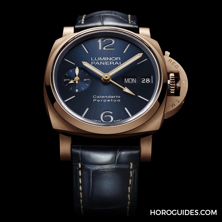 PANERAI - LUMINOR - PAM00742 - 深藏不露的與眾不同,Panerai Luminor萬年曆腕錶-PAM00742