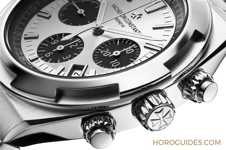 VACHERON CONSTANTIN - OVERSEAS - 5500V/110A-B686 - 黑白配，江詩丹頓Overseas計時熊貓面登場