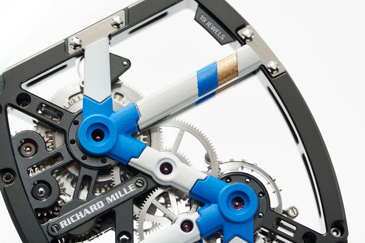 RICHARD MILLE - LIMITED EDITION - RM 64-01 - 自行車輕量工程轉化為微型機械結構|Richard Mille RM 64-01 Colnago陀飛輪腕錶