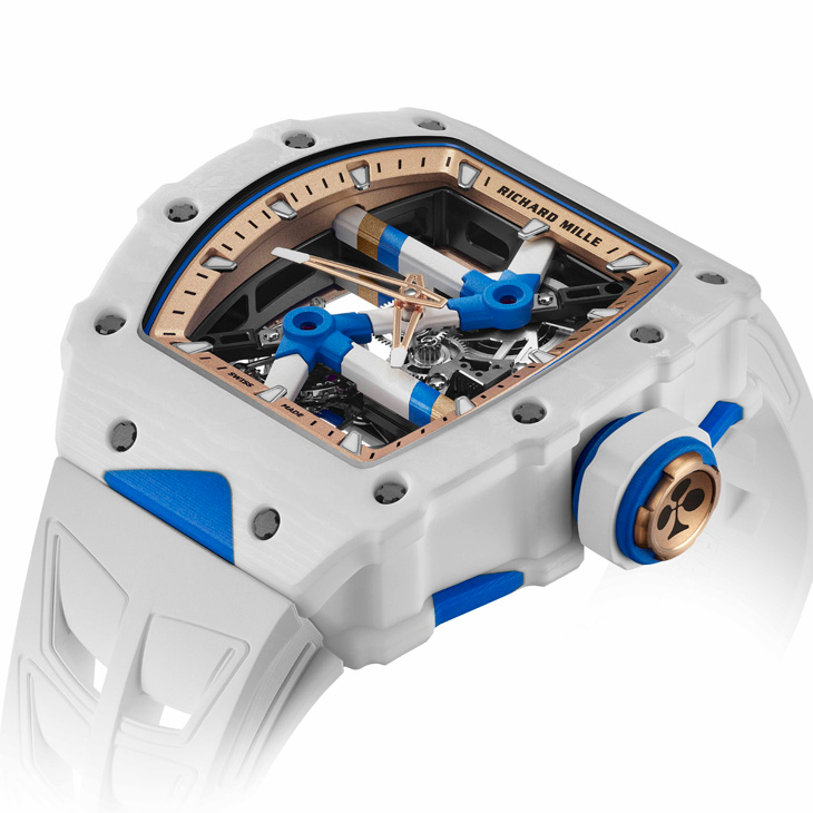 RICHARD MILLE - LIMITED EDITION - RM 64-01 - 自行車輕量工程轉化為微型機械結構|Richard Mille RM 64-01 Colnago陀飛輪腕錶
