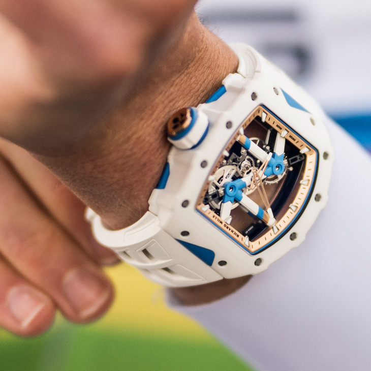 RICHARD MILLE - LIMITED EDITION - RM 64-01 - 自行車輕量工程轉化為微型機械結構|Richard Mille RM 64-01 Colnago陀飛輪腕錶