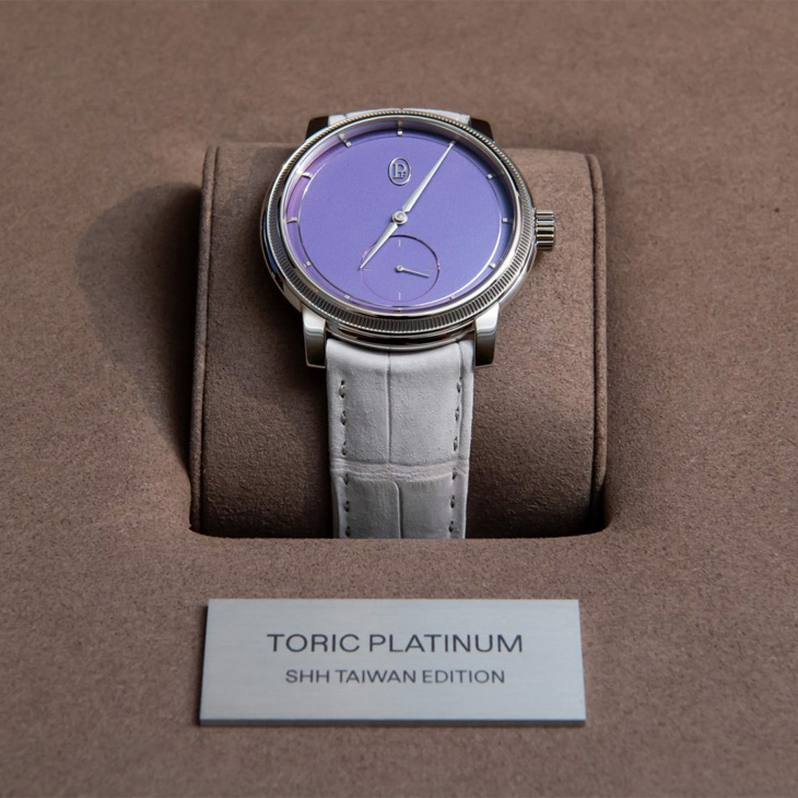 PARMIGIANI FLEURIER - TONDA - PFS804-1020009-100182 - 台灣藏家專屬的柔霧紫,迷人再現|PARMIGIANI Fleurier TONDA PF 36毫米柔霧紫SHH限定腕錶