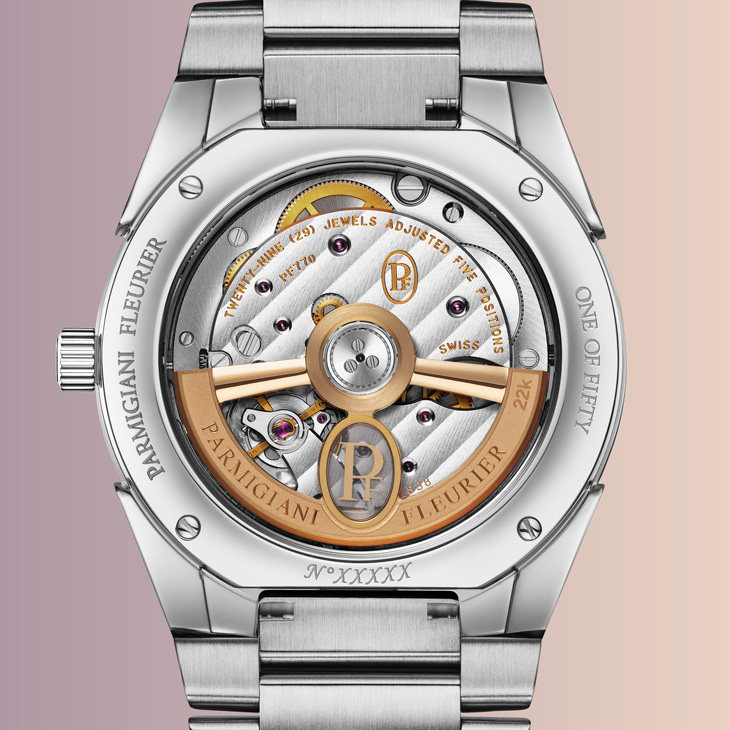 PARMIGIANI FLEURIER - TONDA - PFS804-1020009-100182 - 台灣藏家專屬的柔霧紫,迷人再現|PARMIGIANI Fleurier TONDA PF 36毫米柔霧紫SHH限定腕錶