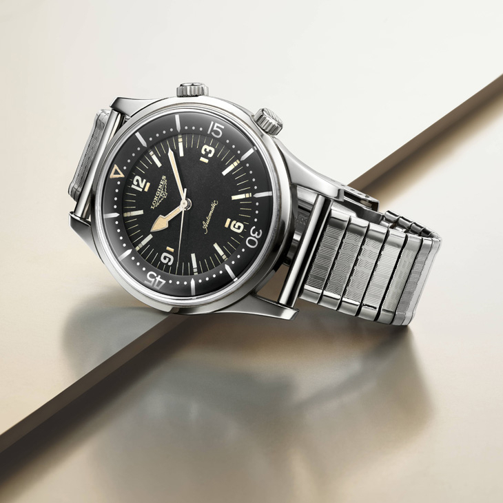 LONGINES - HERITAGE - L3.795.4.59.9 - 回溯1959年,向Legend Diver原型致敬|Longines Legend Diver 59