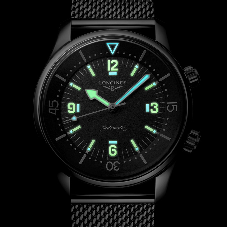 LONGINES - HERITAGE - L3.795.4.59.9 - 回溯1959年,向Legend Diver原型致敬|Longines Legend Diver 59