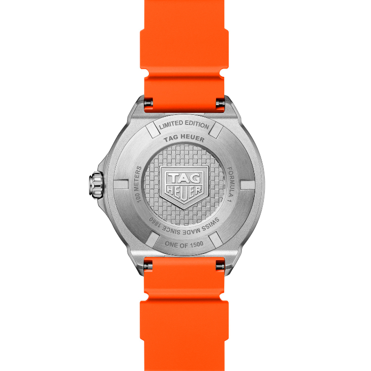 TAG HEUER - FORMULA 1 - WBY111L.BA0042 - 荷蘭橘，見證F1荷蘭大獎賽最終回｜TAG Heuer Formula 1 Solargraph腕錶焰橘限量款