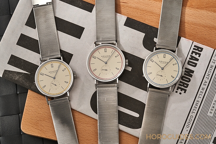 NOMOS - TANGOMAT - 601.S11 - 簡單的生活態度，就從手上的錶開始。NOMOS Tangomat百年包浩斯紀念錶
